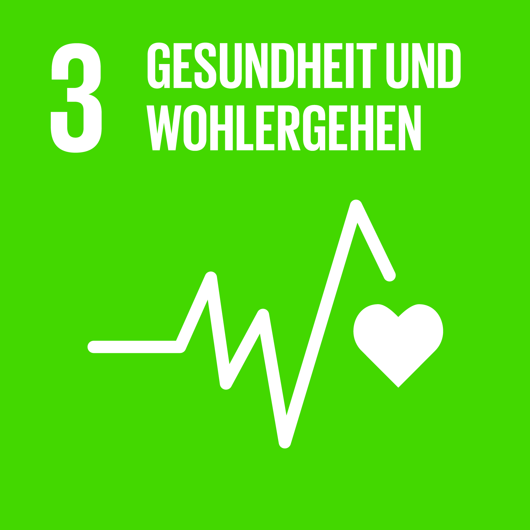 SDG 3: Gesundheit und Wohlergehen