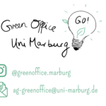 Offenes Co-Working im Green Office der Uni Marburg