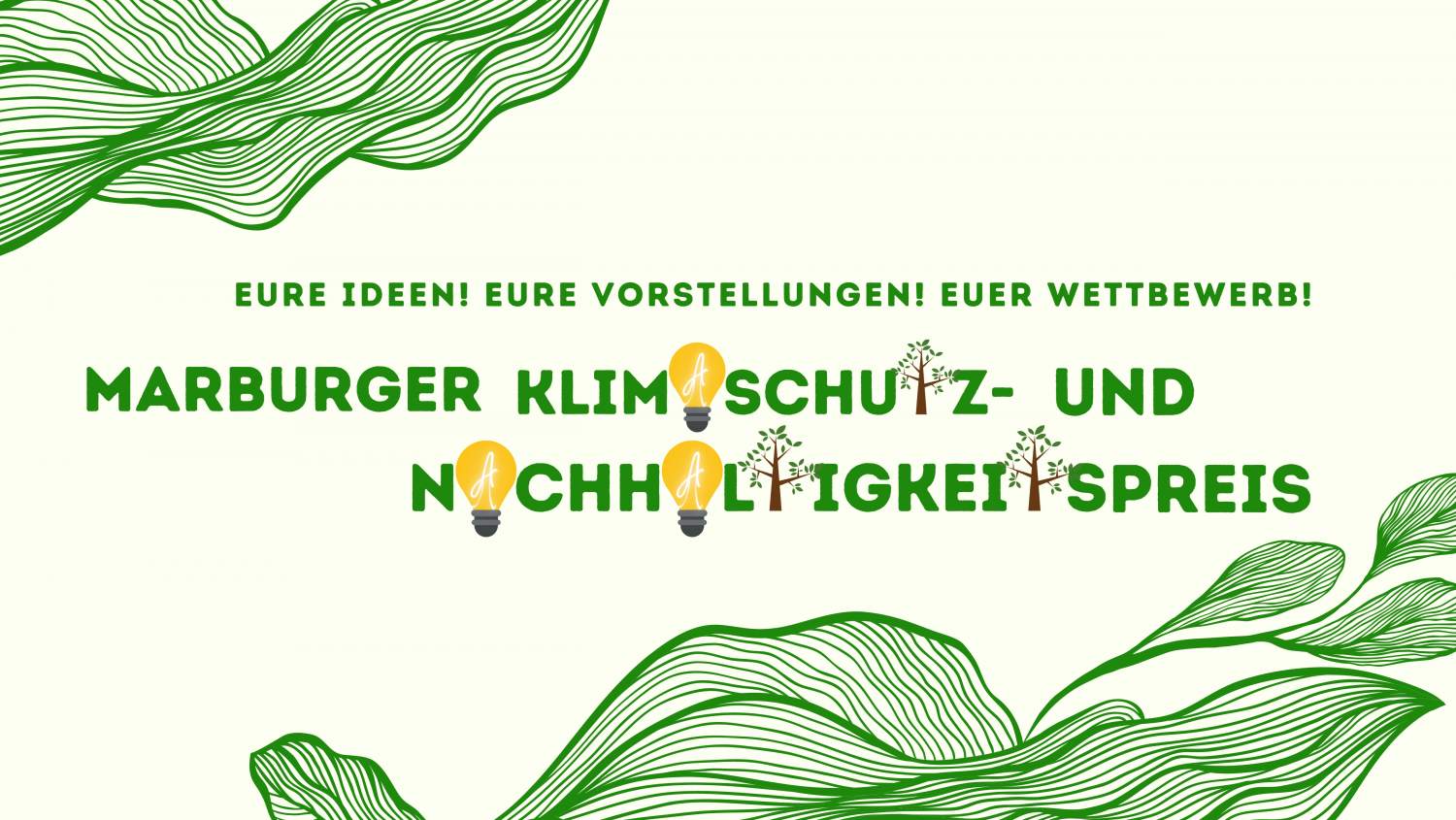 Marburger Klimaschutz- und Nachhaltigkeitspreis für Schüler*innen und Auszubildende 2023