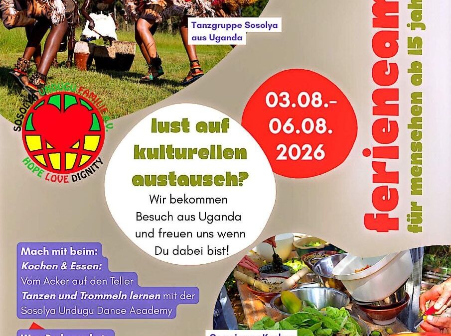 Interkultureller Austausch auf der Allmendewiese: Zu Gast aus Uganda